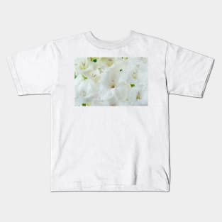 Gladiolus  'White Friendship' Kids T-Shirt